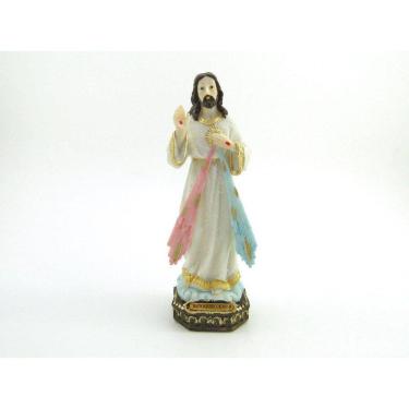 Imagem de Imagem Jesus Misericordioso Resina 20 Cm