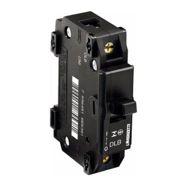 Imagem de Disjuntor Unipolar 10A Lorenzetti Miniatura Preto