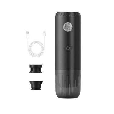 Imagem de DimyFew Máquina de café expresso, máquina de café portátil, cafeteira de viagem para escritório, Preto