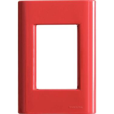 Imagem de Placa 3 Postos 4x2 Tramontina Giz Napoli Sem Suporte Tramontina