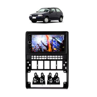 Imagem de Kit Multimídia Gol Parati Saveiro Bola 7 Pol Carplay AndriodAuto Usb S