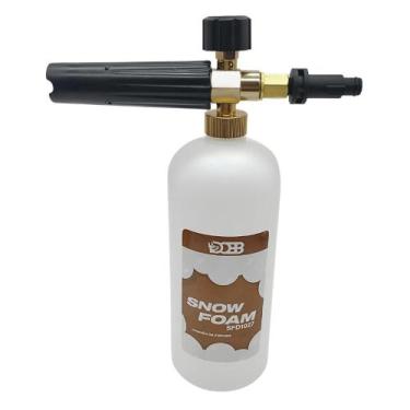 Imagem de Aplicador Snow Foam Canhão Espuma Profissional Branco 1L Rosca Fina Co