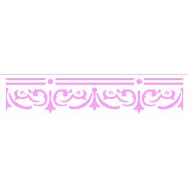 Imagem de Stencil de Acetato para Pintura Opa 6x30 2320 Arabesco Vitoriano