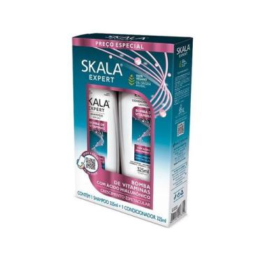 Imagem de Shampoo cab+cond.325ml bom.vitamin - SKALA