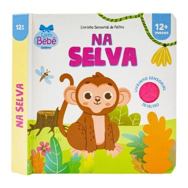 Imagem de Livrinho Sensorial de Feltro - Na Selva