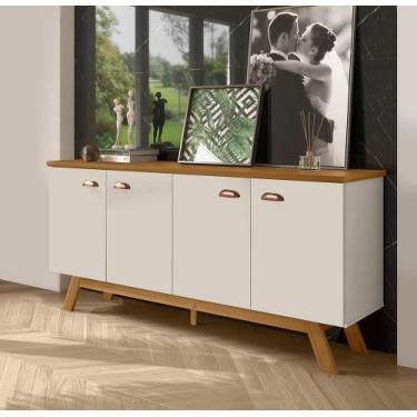Imagem de Buffet Atlanta Off White e Nature Tebarrot