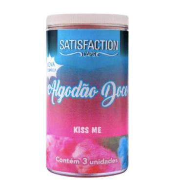 Imagem de Bolinhas Algodão Doce Kiss Me Gel de Massagem e Lubrificante Íntimo Pr