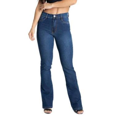 Imagem de Calça Jeans Sawary Boot Cut - 280928 - Azul médio 40, Azul, 40