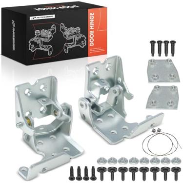 Imagem de A-Premium Conjunto de dobradiça de porta compatível com Chevrolet Silverado 3500 HD Classic, Tahoe, Suburban 1500 e GMC Sierra 1500, Yukon XL 2500 e Cadillac Escalade, dianteiro do motorista e lado do