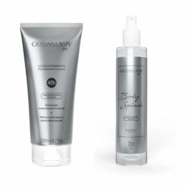 Imagem de Giovanna Baby Kit Silver Body Splash 260ml + Loção Hidratante 200ml