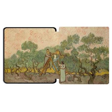 Imagem de GUKSRASO Capa para o Novo Kindle Oasis 10ª/9ª Geração (2019/2017) - Capa Protetora de Poliuretano à Prova d'água para Leitor Eletrônico de 7 Polegadas