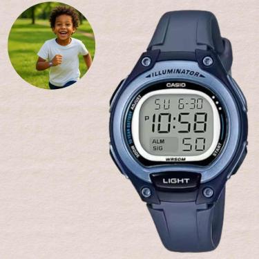 Imagem de Relógio Casio Infantil Digital Azul LW-203-2AVDF