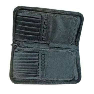 Imagem de FashionCha Estojo Portátil de Tecido Oxford com 15 Compartimentos para Pincéis, Canetas E Lápis, para Estúdio, Sala de Estar E áreas Externas