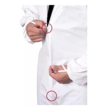 Imagem de Macacão Impermeável Epi Proteção Química Pintura Com Capuz - plastcor,