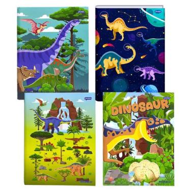 Imagem de Caderno Brochura Grande 80 Folhas Capa Dura Stone 5 Unidades - Jandaia