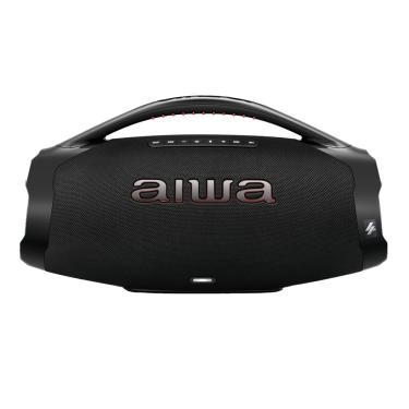 Imagem de Caixa de Som Aiwa Boombox Plus Preta