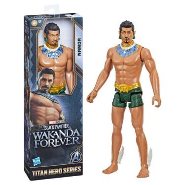 Imagem de Boneco namor pantera negra titan hero - hasbro f4147