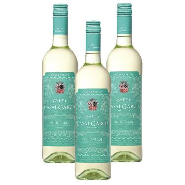 Imagem de Kit 03 Unidades Vinho Casal Garcia Branco Suave 750ml