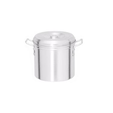 Imagem de Caldeirão de Alumínio Polido com Aba Hotel Restaurante 62l