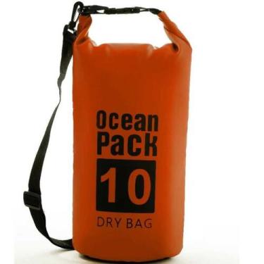 Imagem de Bolsa Impermeável 10 Litros a Prova D'agua Saco de Natação Pesca Praia