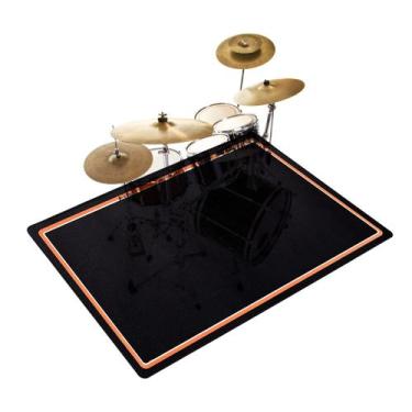 Imagem de Tapete de bateria TORIBIO Tapete musical de 150 cm x 180 cm com fundo 