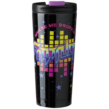 Imagem de Get Trend Copo isolado Fortnite para bebidas quentes e frias, caneca de viagem de 425 g, garrafa de água reutilizável sem BPA, copo à prova de vazamento, presentes para jogadores para meninos (Multi