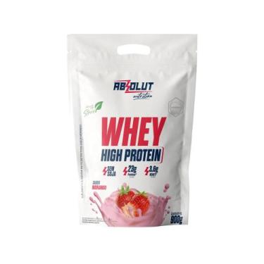 Imagem de Whey High Protein Morango 900g  Absolut Nutrition