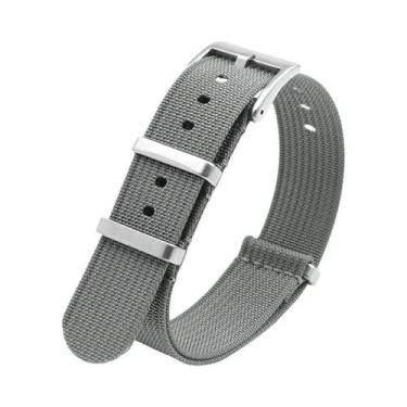Imagem de Pulseira De Relógio Masculina Impermeável De Nylon 18mm 20mm 22mm 24mm