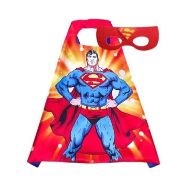 Imagem de Máscara De Fantasia Marvel Disney Frozen Homem-Aranha Batman Com Capa 