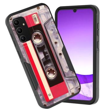 Imagem de CICPLKSE Capa protetora para Galaxy A35/A55 5G, camada dupla, híbrida, à prova de choque, rígida, policarbonato macio, TPU, capa protetora para Samsung Galaxy A35/A55 5G 6,6 polegadas 2024, fita