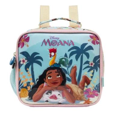 Imagem de Lancheira Escolar Moana - Azul Celeste - Moana 14784 - xeryus