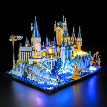 Imagem de BRIKSMAX Led Lighting Kit for LEGO-76419 Hogwarts Castle and Grounds - Compatible with Lego Harry Potter Building Set- Not Include Lego Set