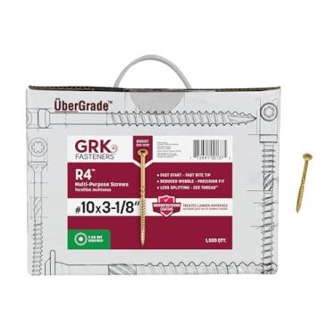 Imagem de GRK 772691001375 R4 Número de volume - 10 por parafuso de 3 1/8 polegadas, 1500 unidades