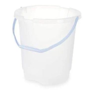 Imagem de Balde de Agua Plastico Transparente Graduado 8L Plasvale