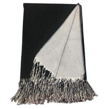 Imagem de Manta Poltrona Xale para Sofá e Cama Grande Decoração Luxuosa 1,60m x 