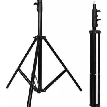 Imagem de Tripé Para Iluminadores Ring Light Softboxes 2m Para Videos - Tomate, 