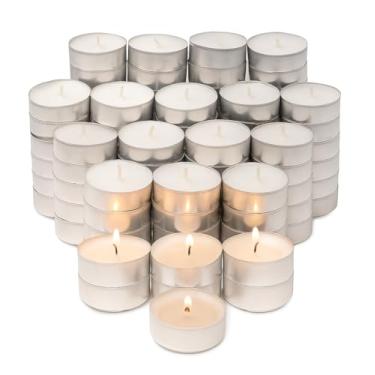 Imagem de Kit 50 Velas Flutuantes TeaLights Sem Cheiro para Decoração – Branco Rechaud – Ambiente Aconchegante | Storeasy