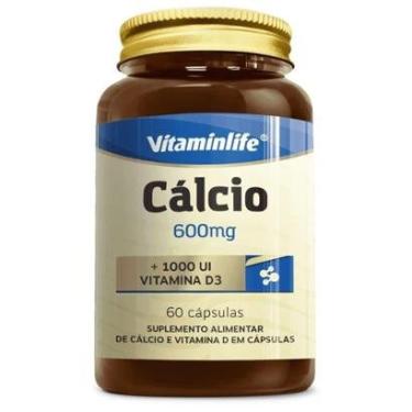 Imagem de Cálcio + Vitamina D3 - 60 Cápsulas - VitaminLife-Unissex