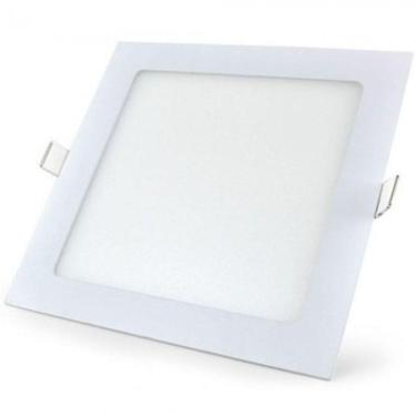 Imagem de Plafon Led 18W Embutir Quadrado 6000K  Efeito Branco Frio 
