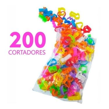 Imagem de 200 Cortador, Forminha, Molde De Massinha De Modelar