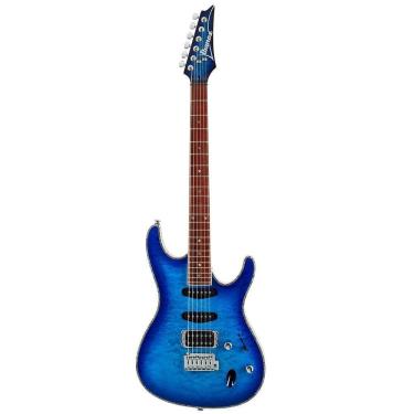 Imagem de Guitarra Ibanez Sa360Nqm-Spb Super Strat Sapphire Blue