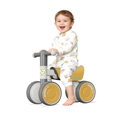 Imagem de WinHope Bicicleta de equilíbrio para bebês de 1 a 3 anos, rodas silenciosas, assento macio, sem bordas afiadas, andador infantil para meninos e meninas de 12 a 36 meses, presentes de aniversário