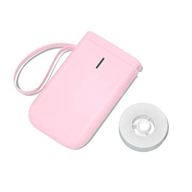 Imagem de NIIMBOT Máquina de fazer etiquetas D11 com fita, impressora térmica de adesivos, rosa