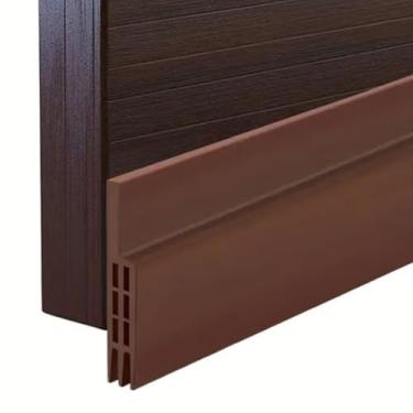 Imagem de YIZHONG Tampa de rascunho de porta, remoção de clima para portas, enchimento de lacuna de rolha de rascunho, varredura eficaz de insetos e poeira, protetor de tempestade de silicone premium