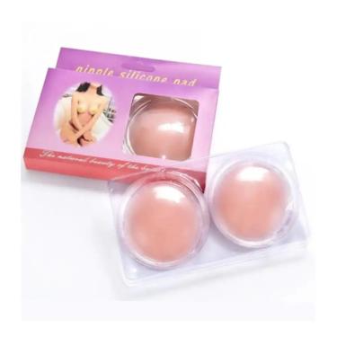 Imagem de Par de Adesivo para Seios/ Mamilos Nipple Silicone Pad