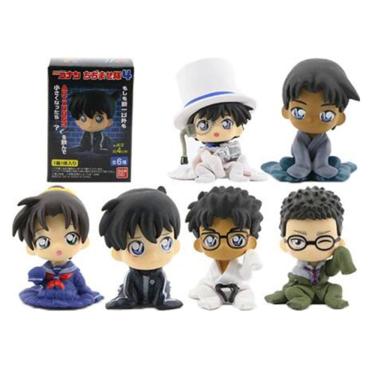 Imagem de Figura Toy Detectives Conans Edogawas 4-5 cm, 6 unidades/lote