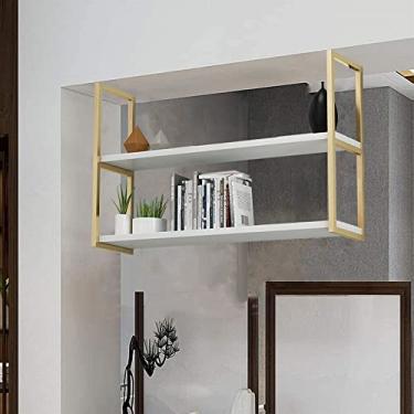 Imagem de Suporte para pendurar para copos de vinho - rack de vinho para pendurar no teto, prateleira pendurada na parede, rack de vinho/rack de garrafa/rack de plantas