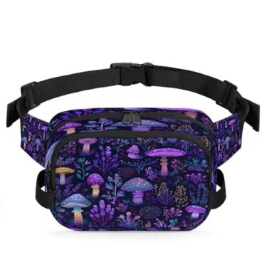 Imagem de Pochete de mármore azul escuro para mulheres e homens com alça ajustável, bolsa transversal, bolsa de peito, bolsa tiracolo, Cor 21