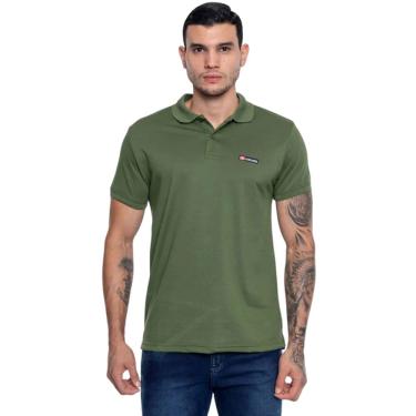 Imagem de Camisa Polo Ecko Masculina Piquet Label
