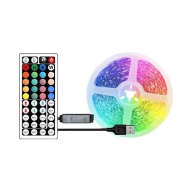 Imagem de Fitas LED RGB Com Controle Remoto De 44 Teclas, Sincronização Musical 
